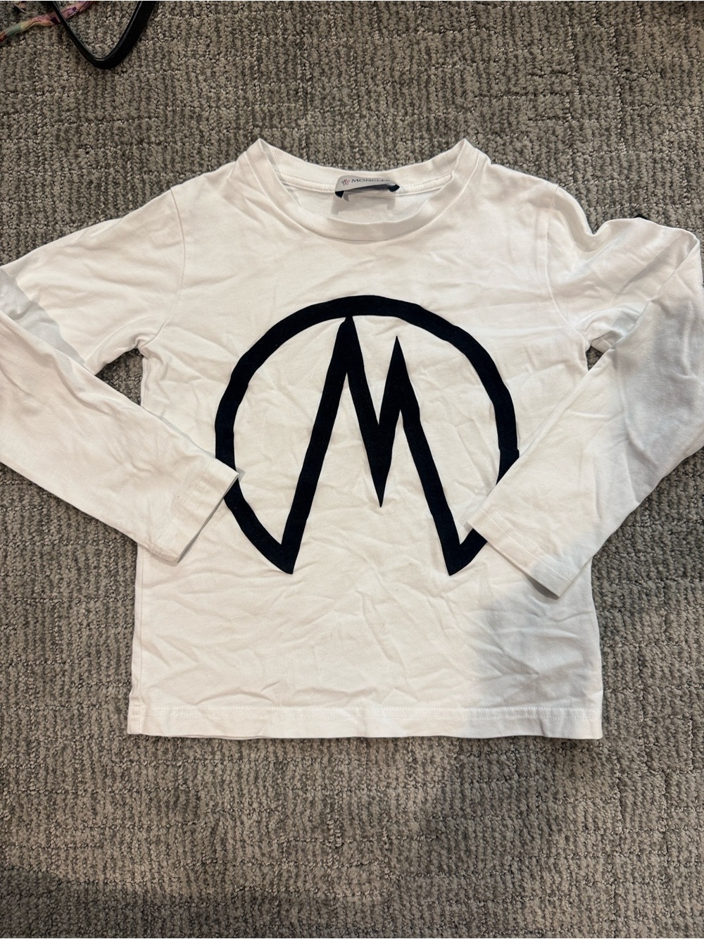 Moncler Kids Maglia Logo T-Shirt Size 6